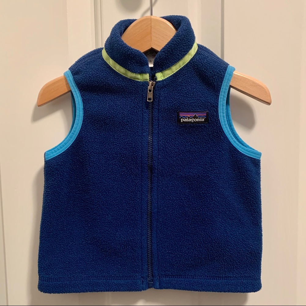 Patagonia Baby Synchilla Fleece Vest, 6-12 months
